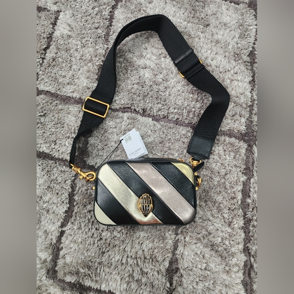 Kurt Geiger London Soho Leather Camera Bag - Picture 1 of 12